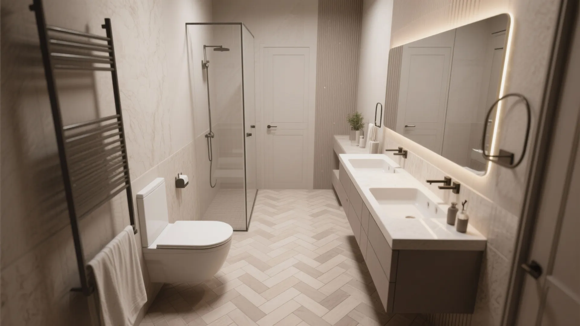 6. Herringbone Layout