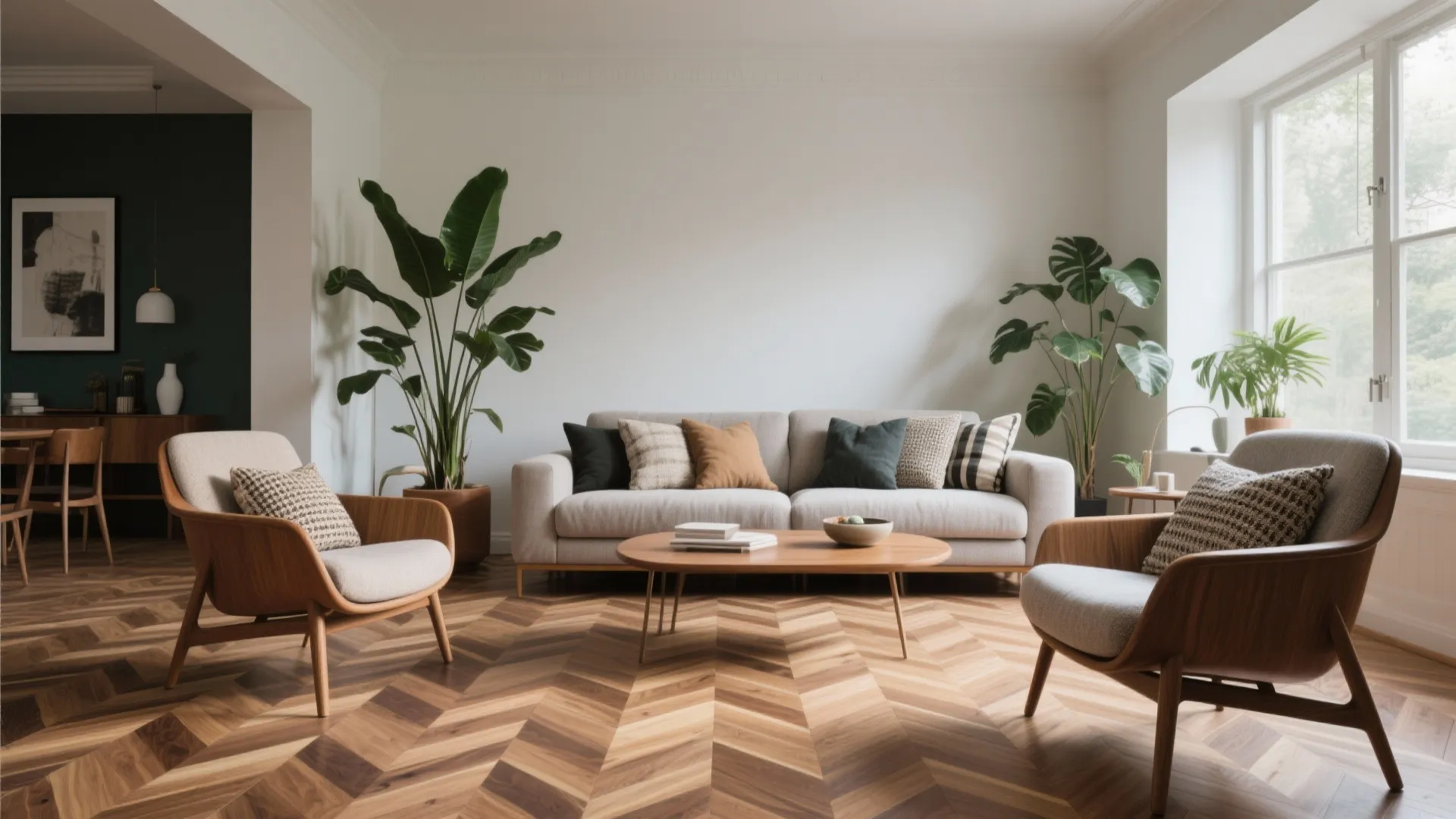 5. Pattern Play with Herringbone