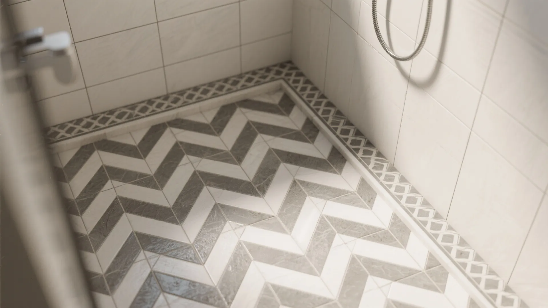 4. Herringbone or diagonal patterns for movement