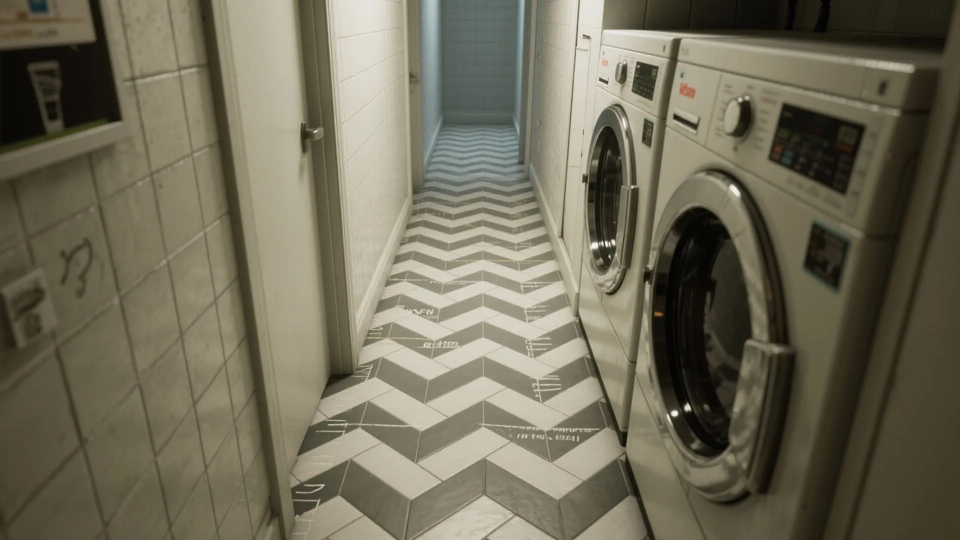 Tip 3: Herringbone or Diagonal Layout for Visual Length