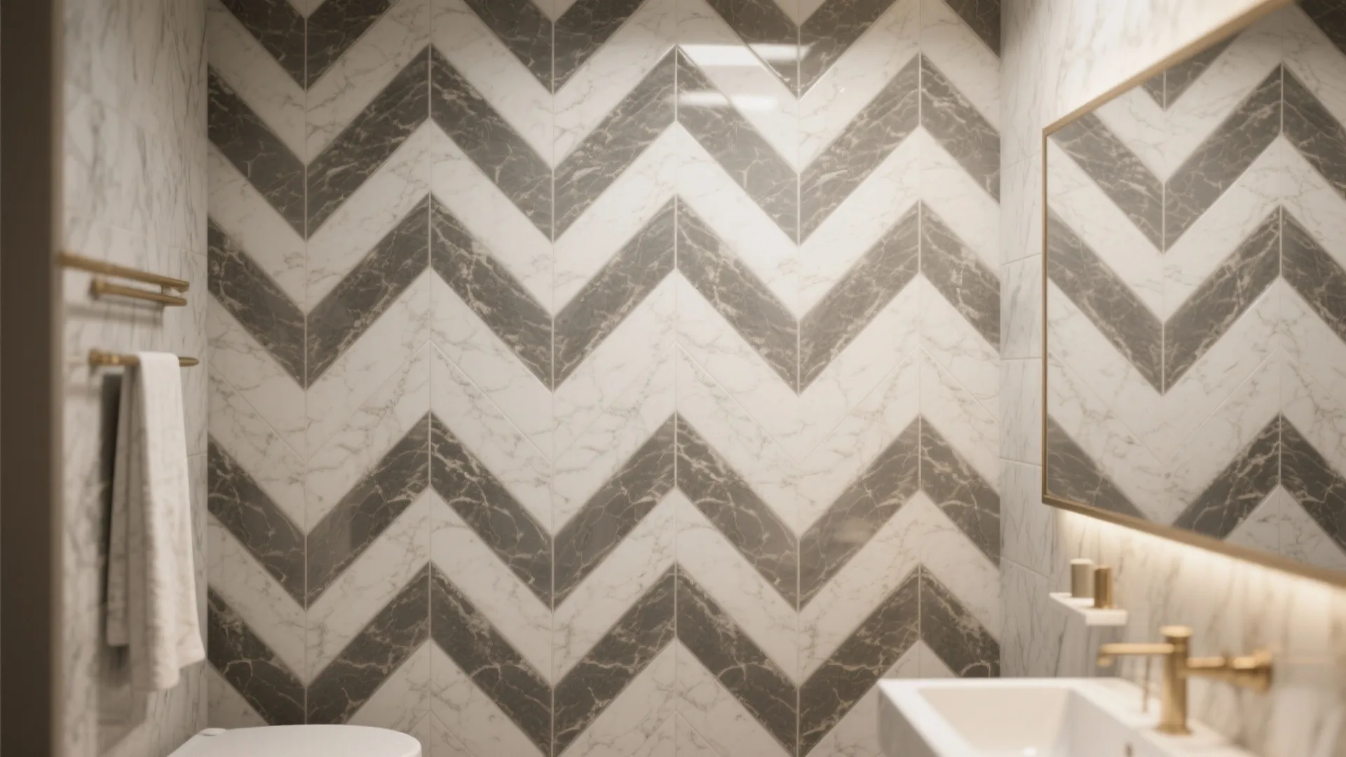 7. Herringbone Layout
