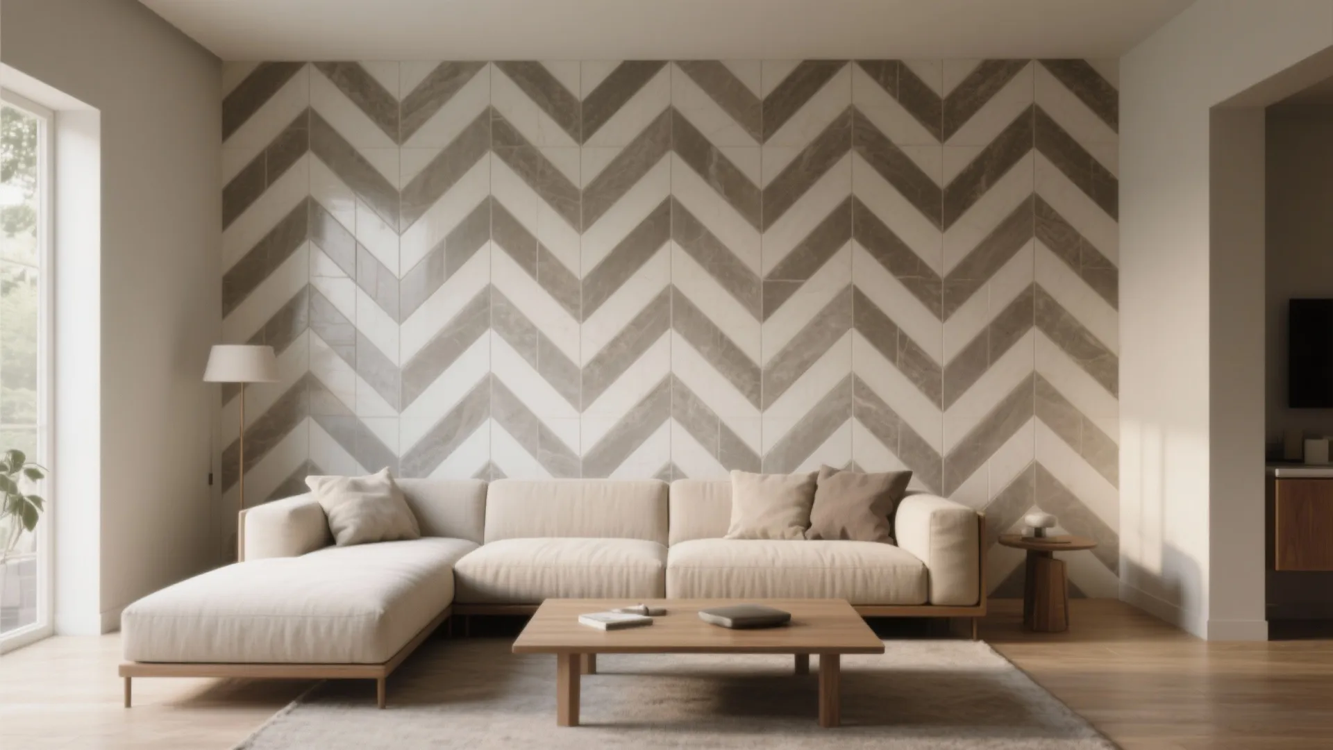 Herringbone and pattern play