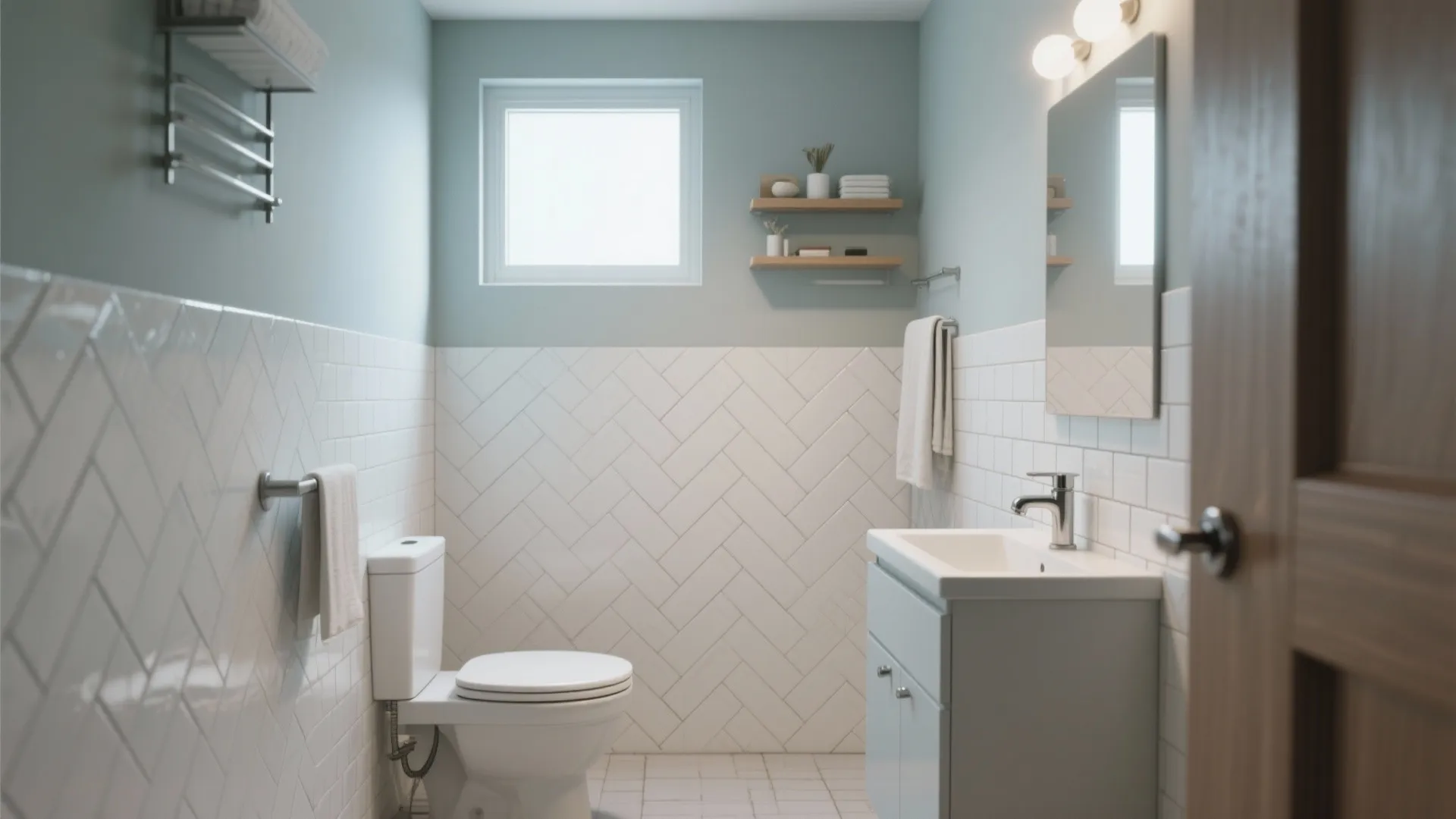 4. Herringbone Subway Layout