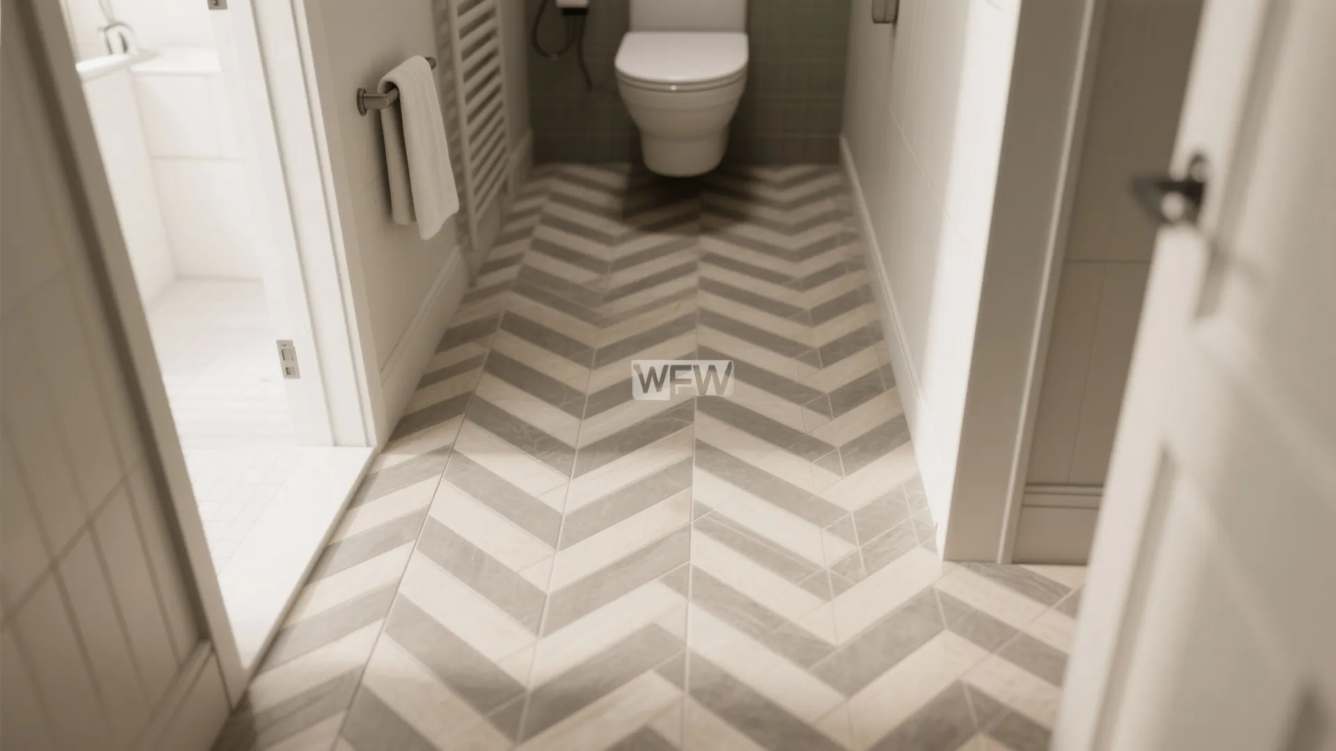 Herringbone with Narrow Planks or “Subway” Dimensions