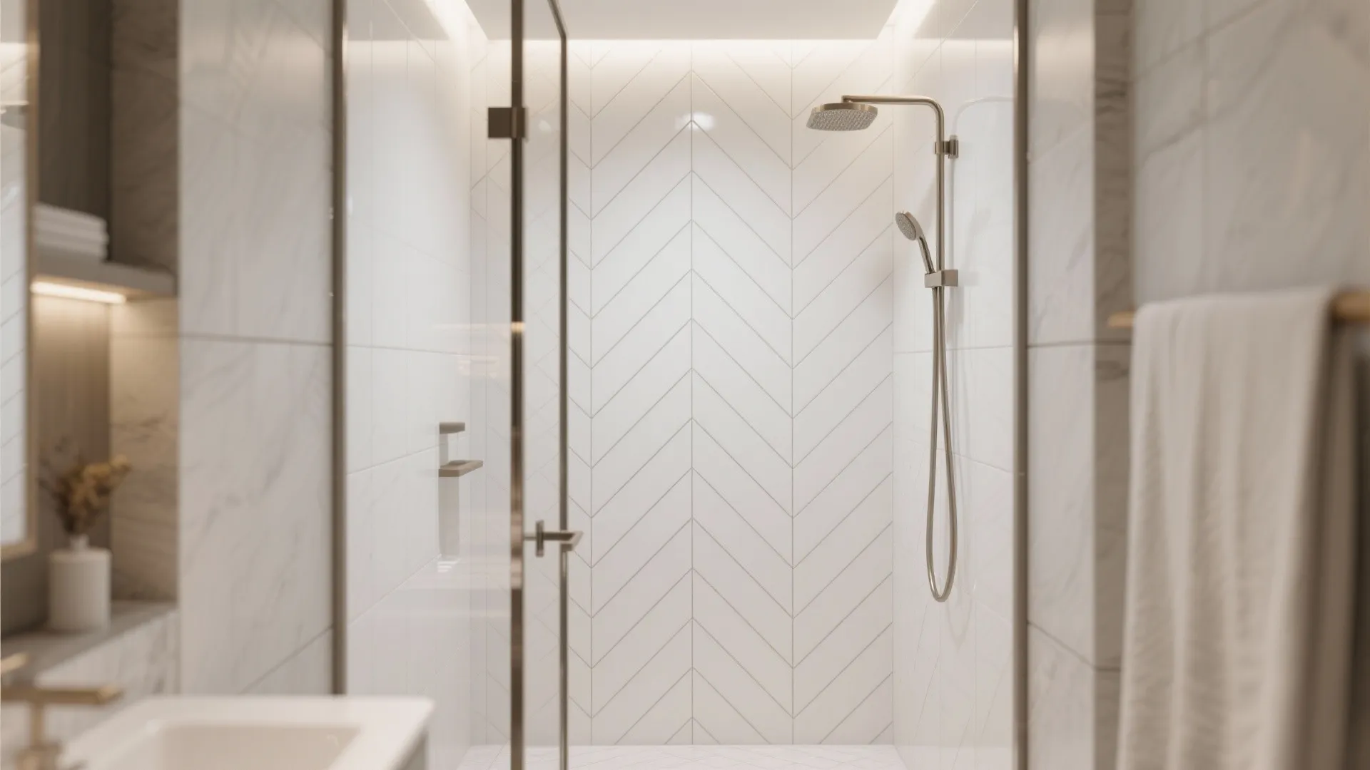 4. Herringbone Pattern Drama