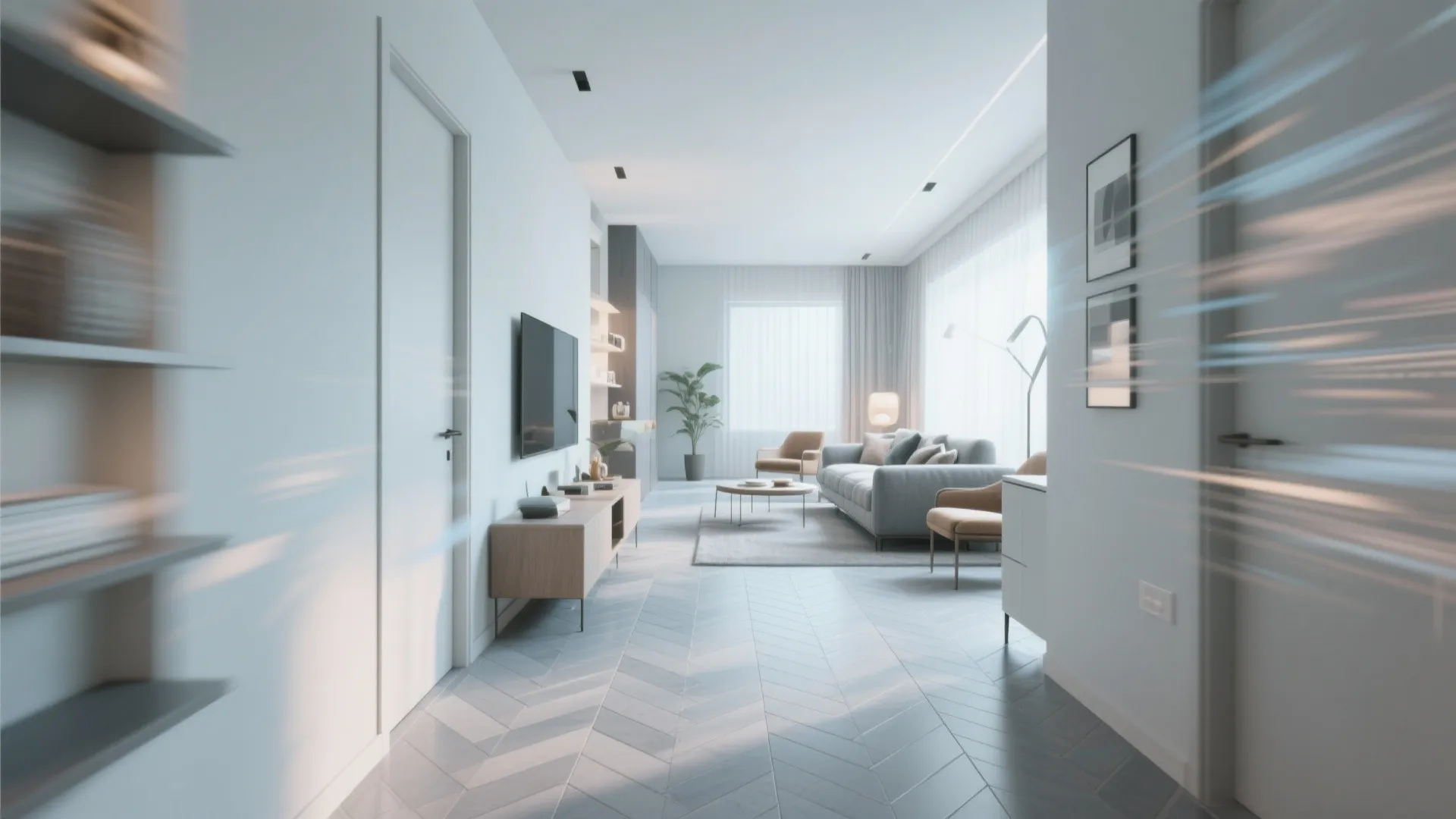 7. Herringbone Layout for Visual Energy