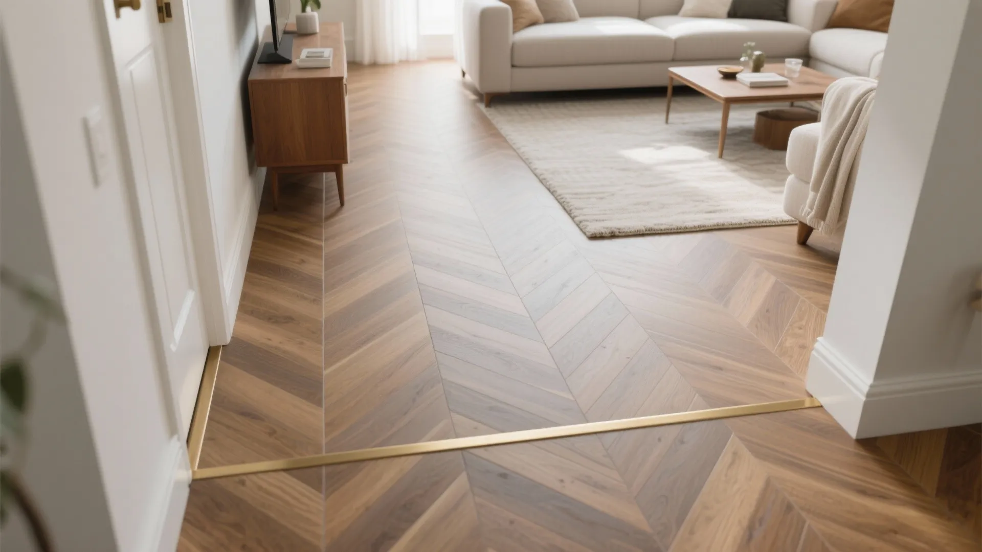 Herringbone Wood-Look Tile for Movement