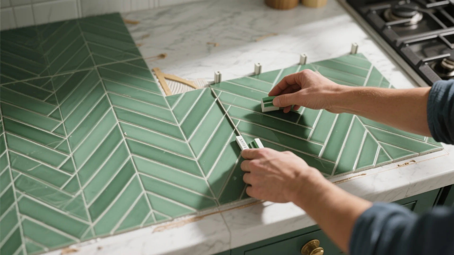 4. Diagonal or Herringbone Layouts