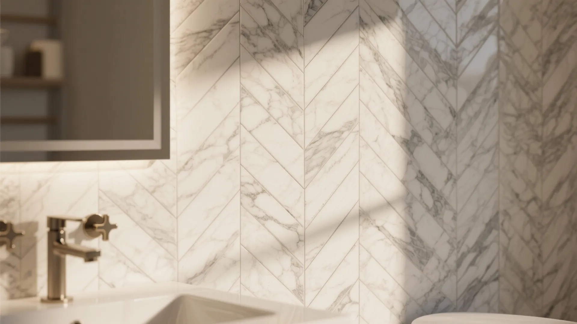 7. Herringbone Pattern for Drama