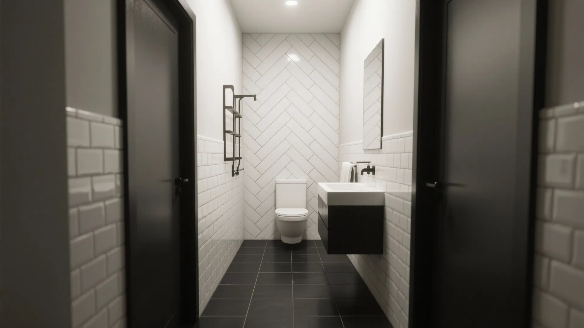 Herringbone Accent Wall