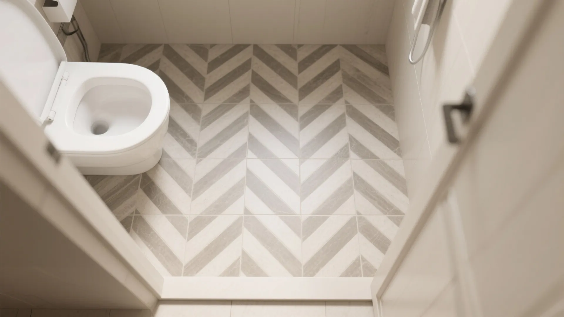 5) Herringbone or brick-lay to cheat width