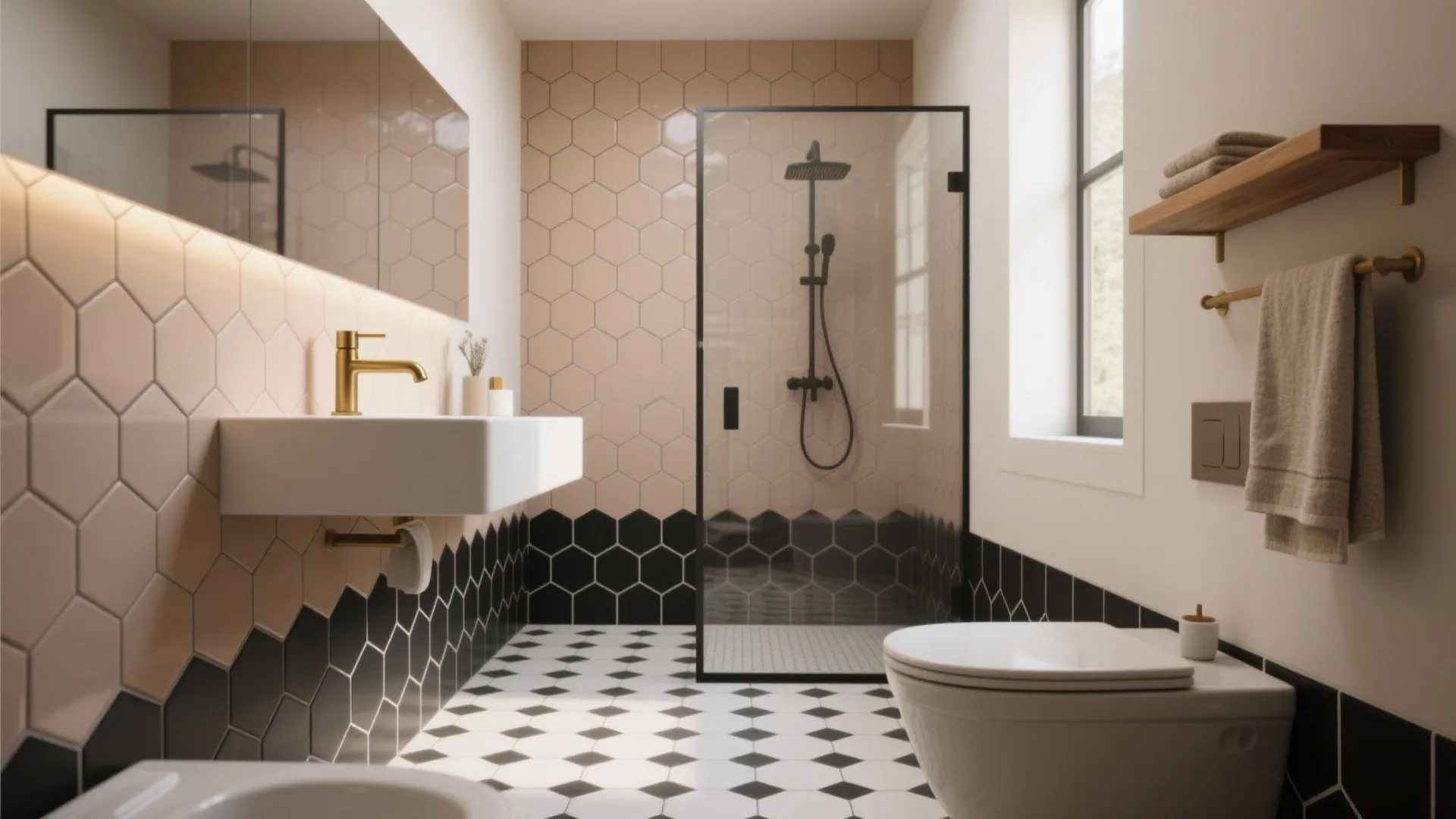 5 Hexagon Tile Bathroom Ideas That Actually Work: A designer’s guide to small-space magic with honeycomb tiles, real-world pros and cons, and budget-savvy tips