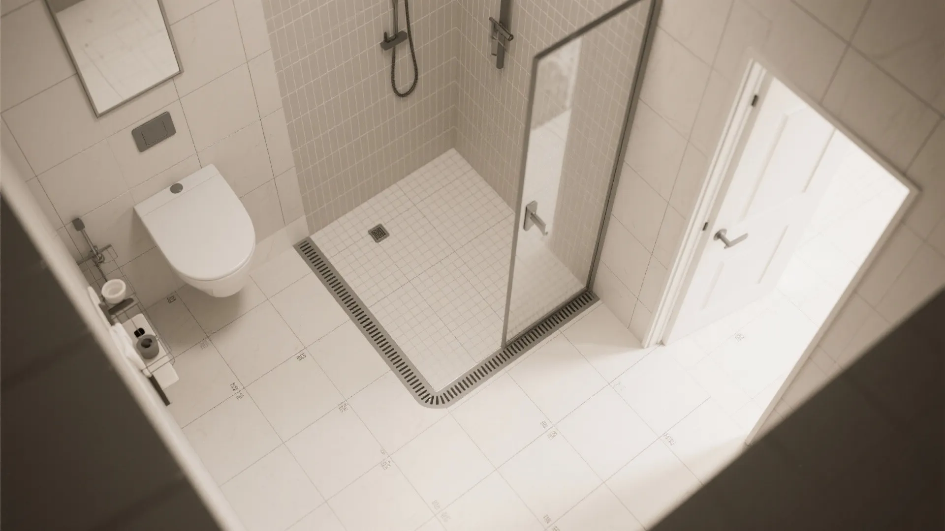 2) 3D hex tiles that guide movement