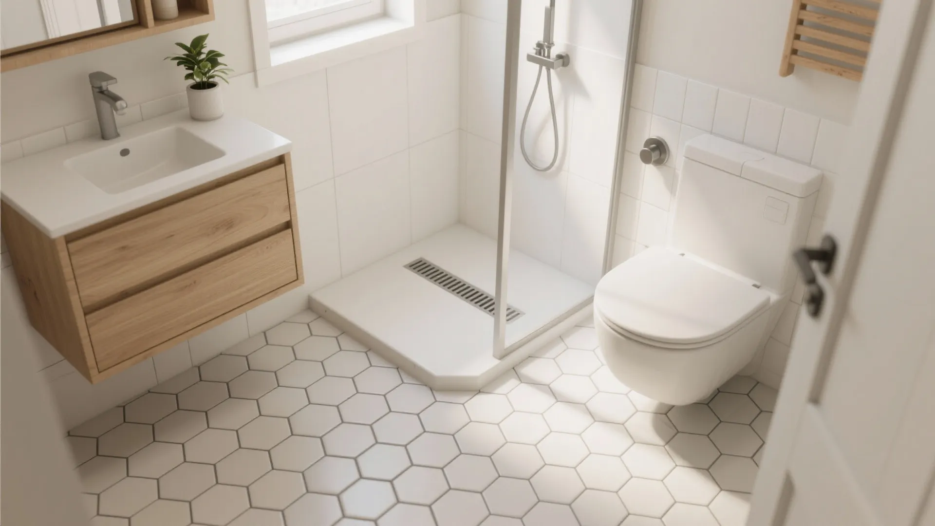 Mosaic Floors for More Grout Grip