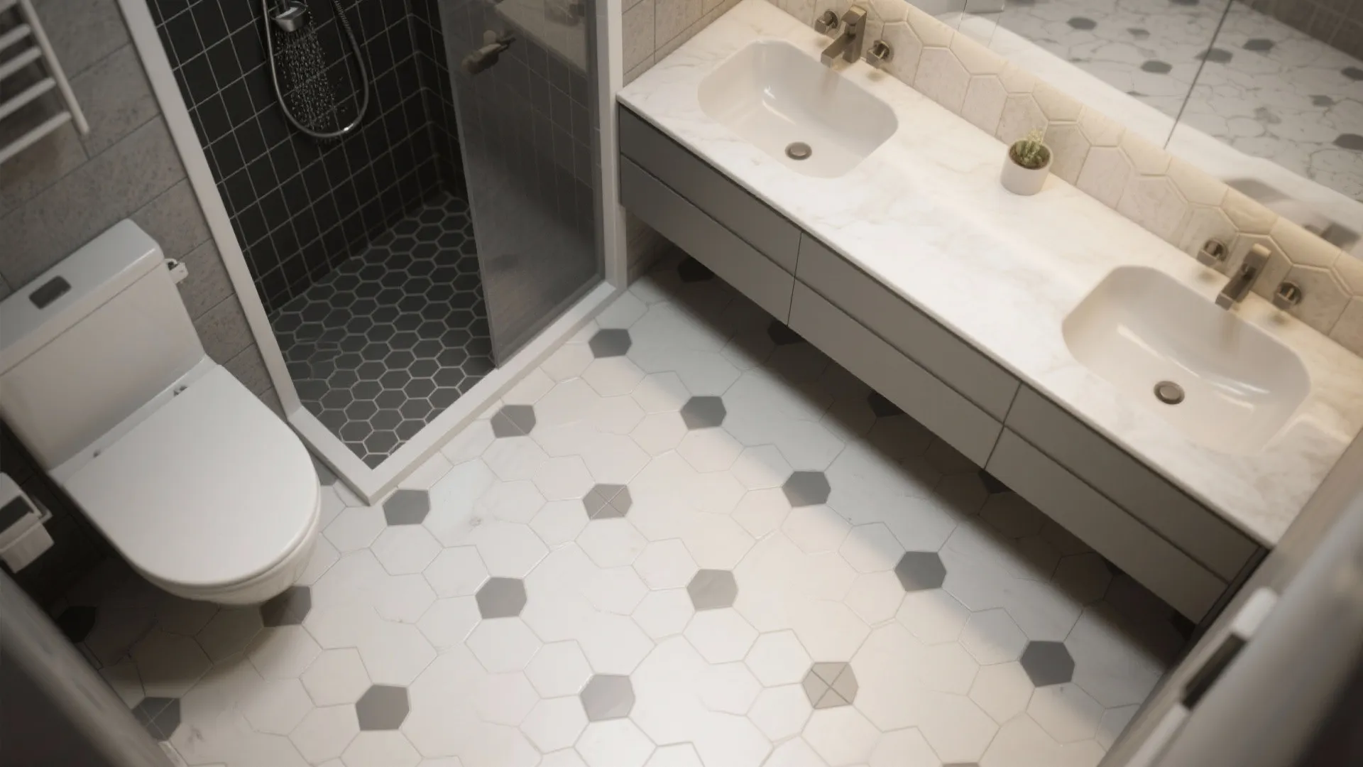 Hexagon Mosaic Patterns for Movement