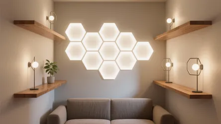 Hexagon Wall Lights: 5 Small-Space Ideas