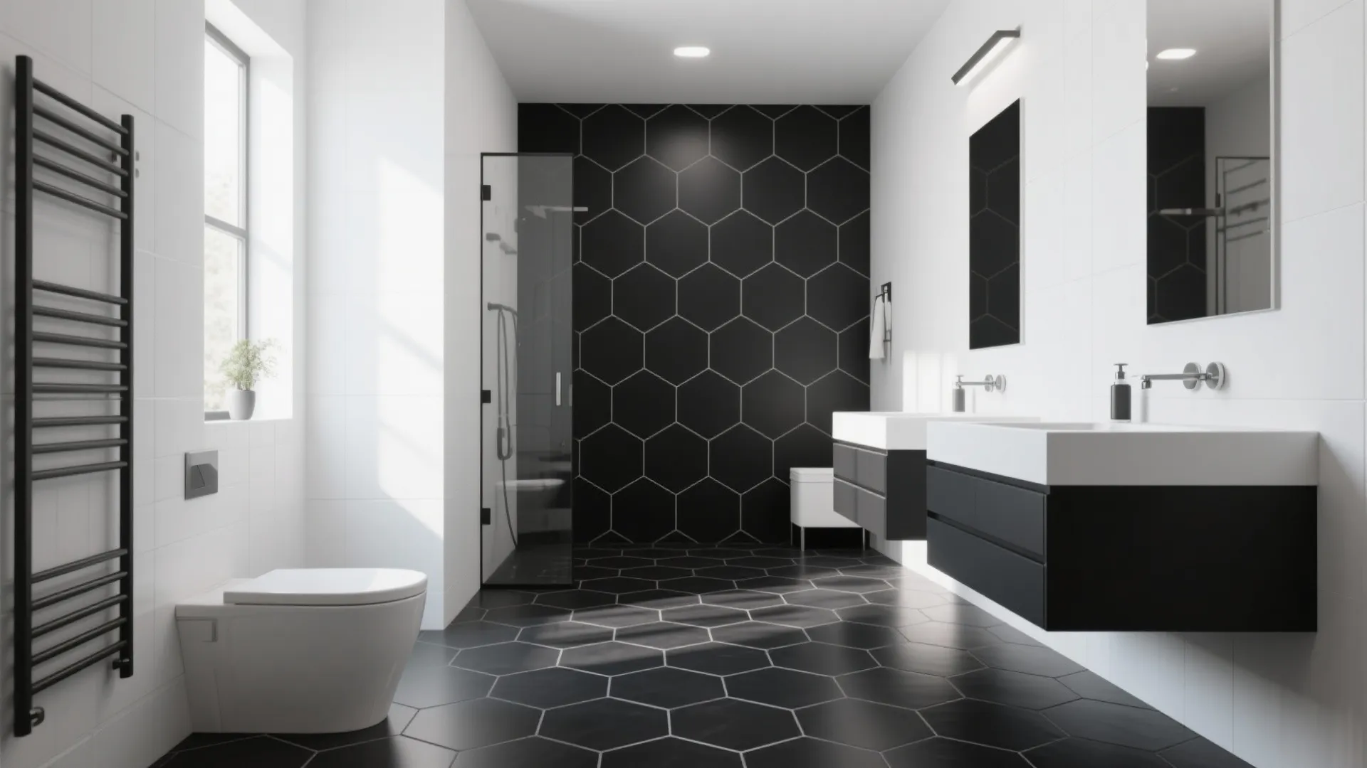 3. Hexagon Tiles