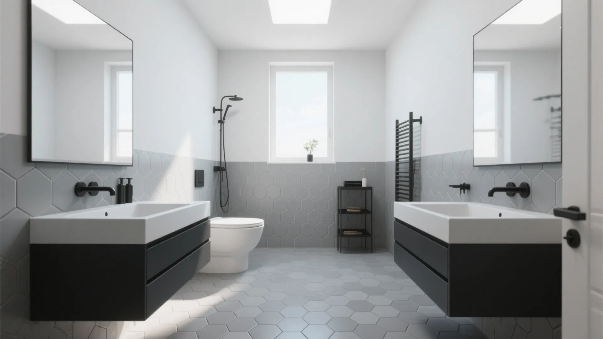 2. Hexagon Mosaic Tiles