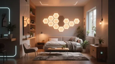 Hexagon LED Wall Lights: 5 Creative Ideas