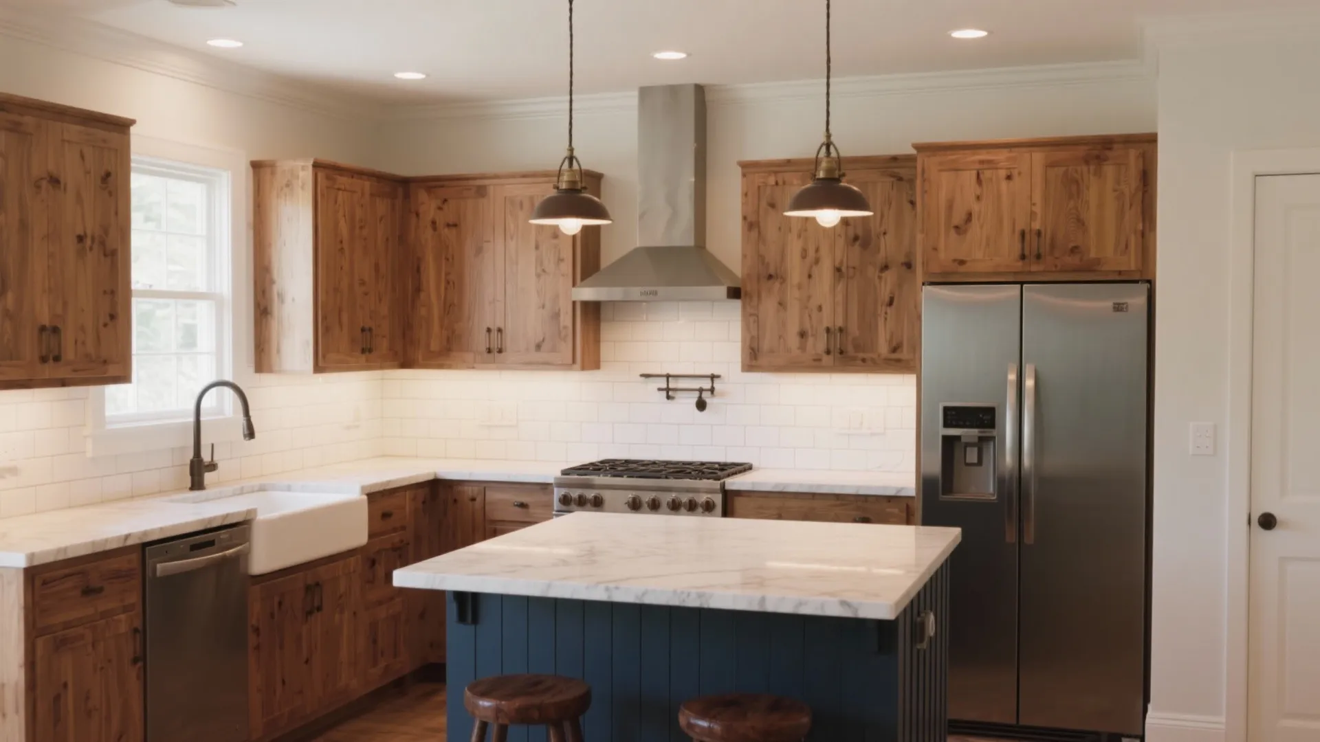 Stylish Kitchen Ideas with Hickory Cabinets