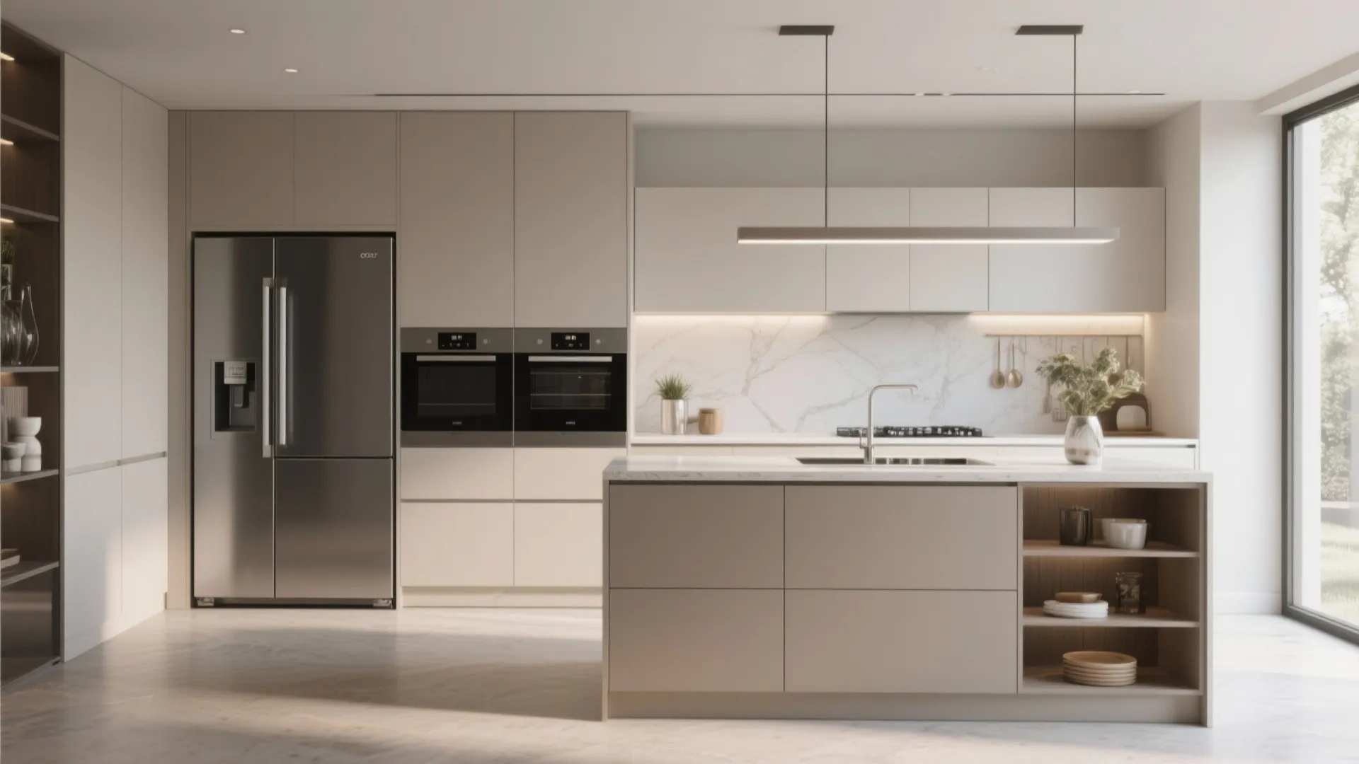 3. Hidden Appliance Panels