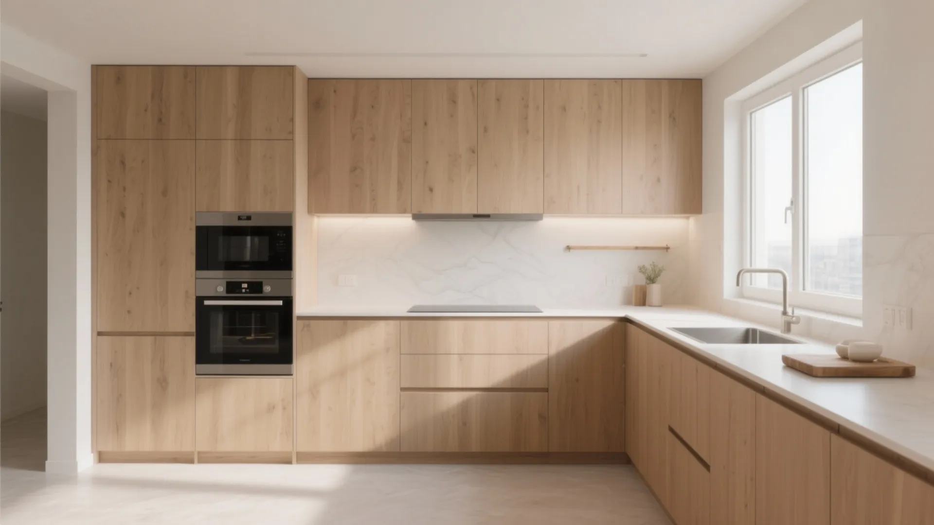 2. Hidden Appliance Walls