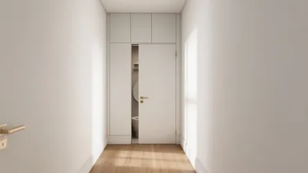 5 Hidden Bathroom Door Ideas for Small Spaces