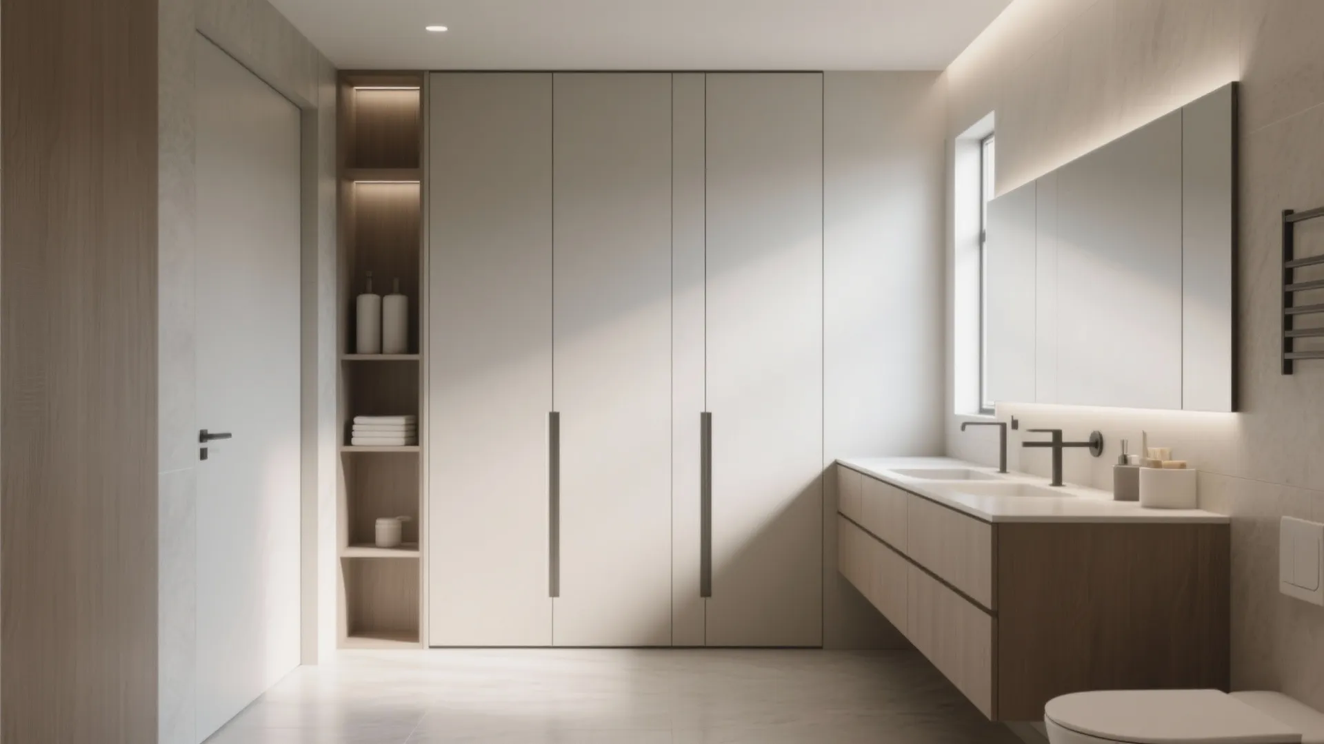 5. Built-in Storage that Disappears