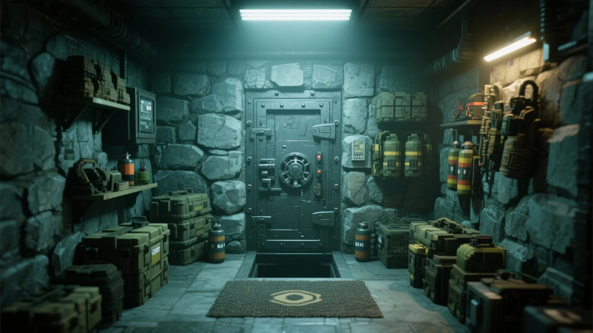 7. Hidden Bunker Room