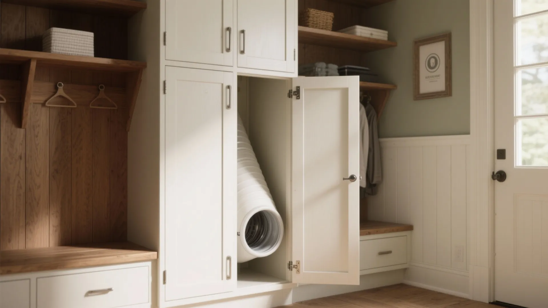 Hidden Cabinet Door Chute
