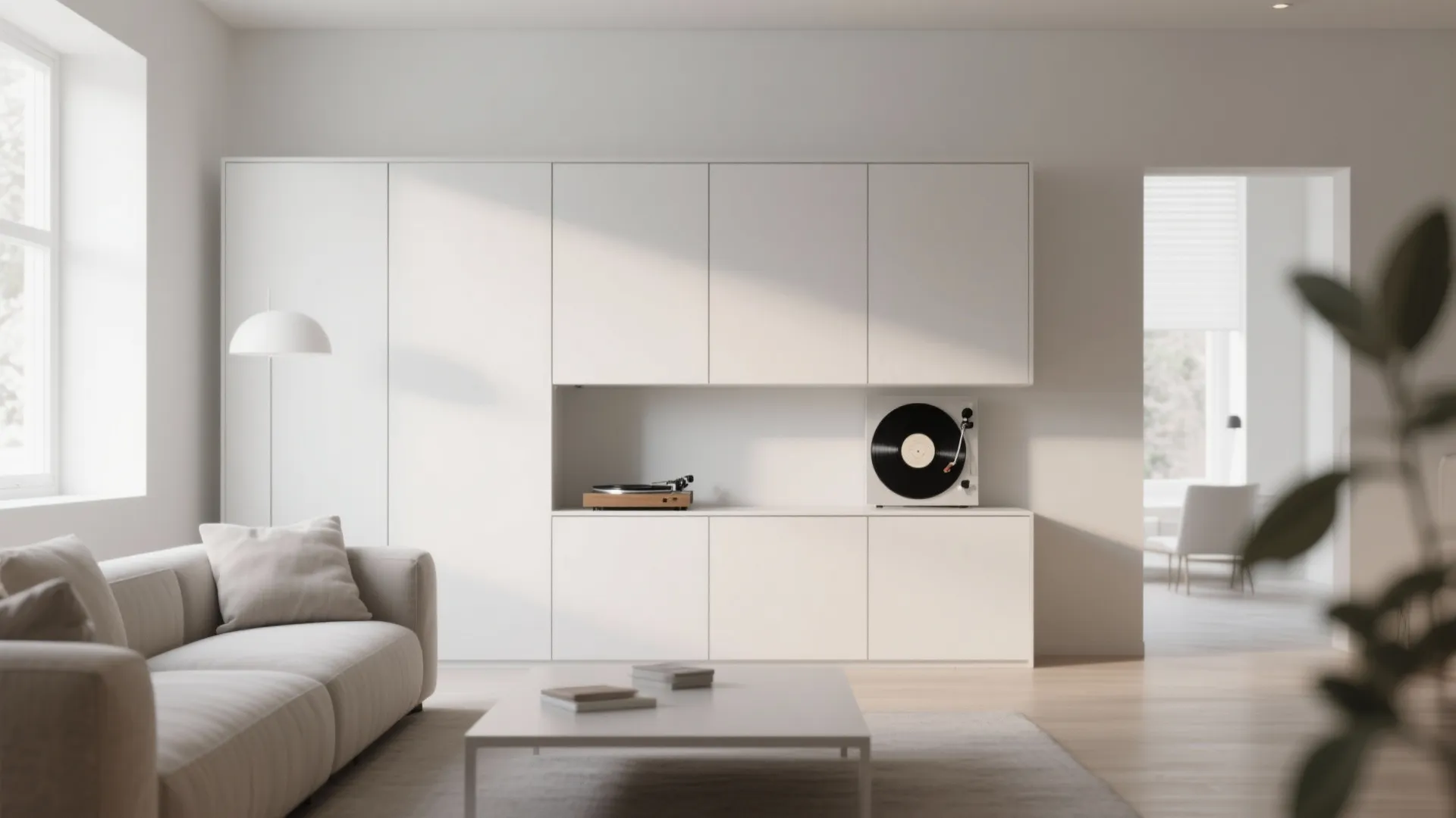 6. Hidden Cabinet Design