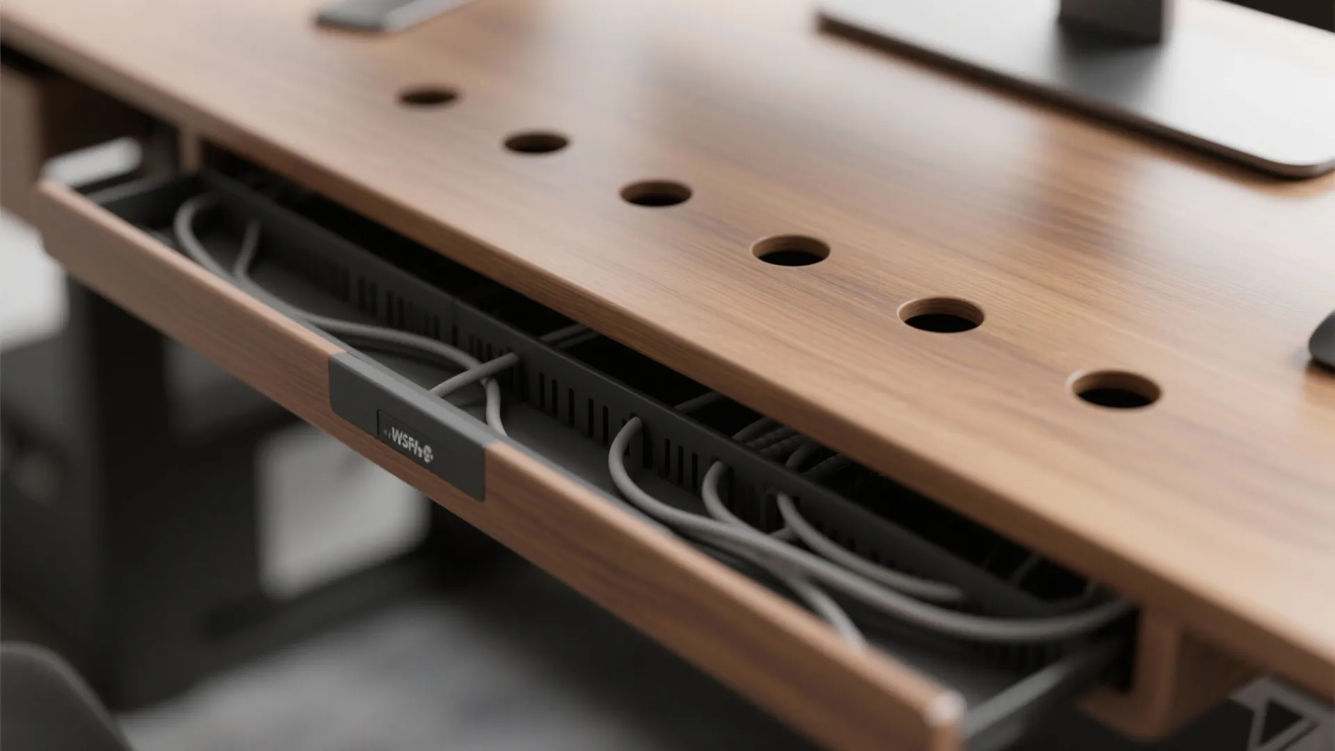 8. Hidden Cable Management