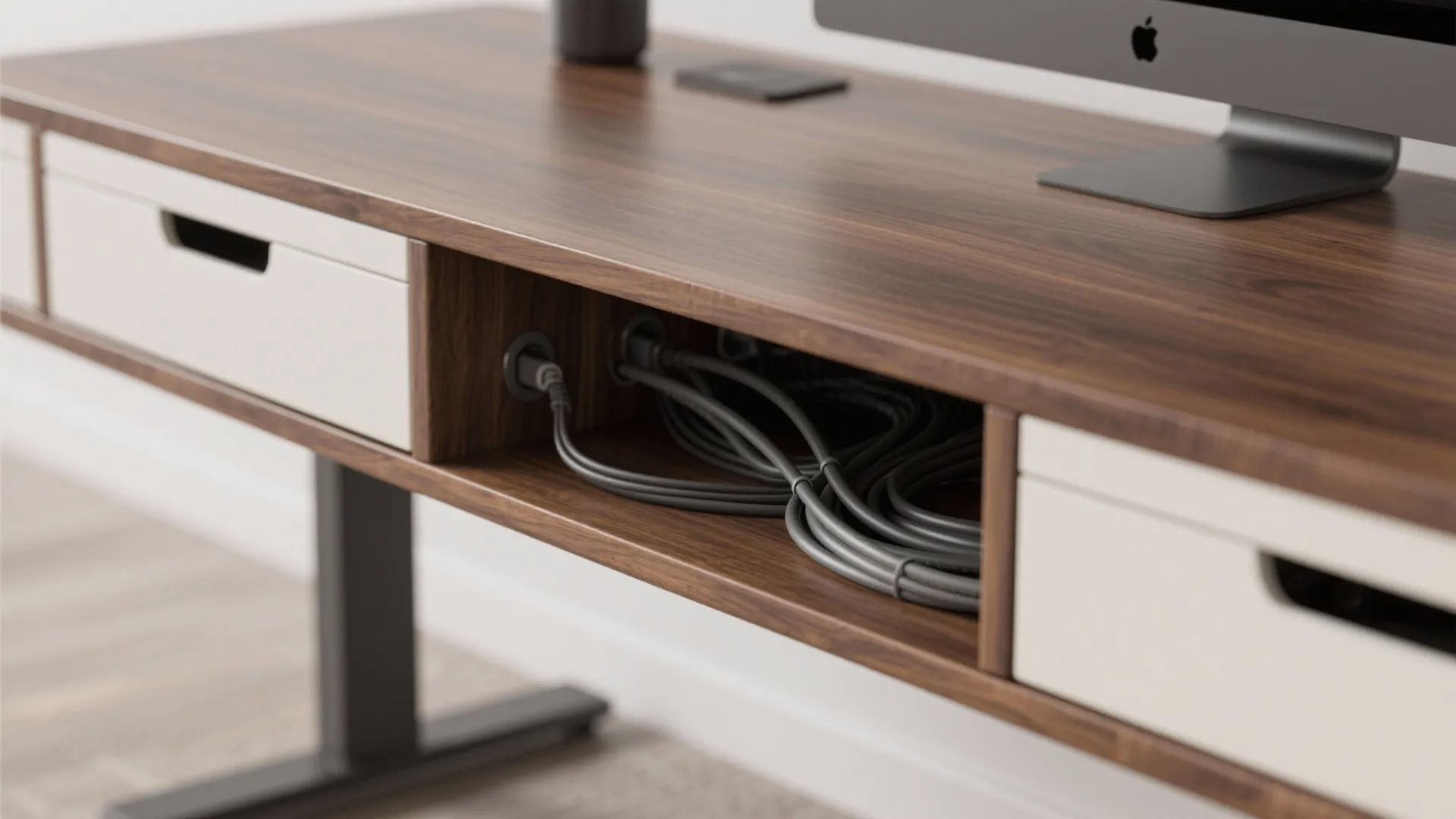 10. Hidden Cable Management