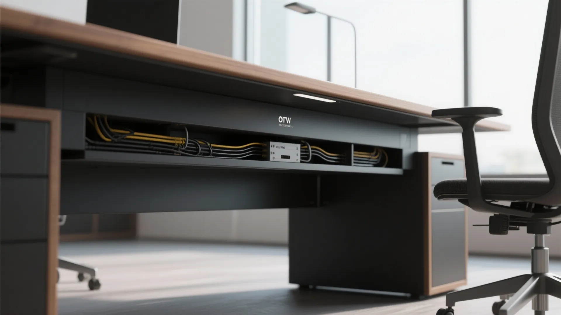 7. Hidden Cable Management