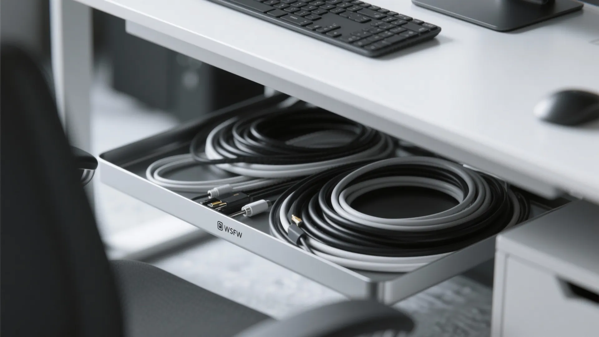 9. Hidden Cable Management