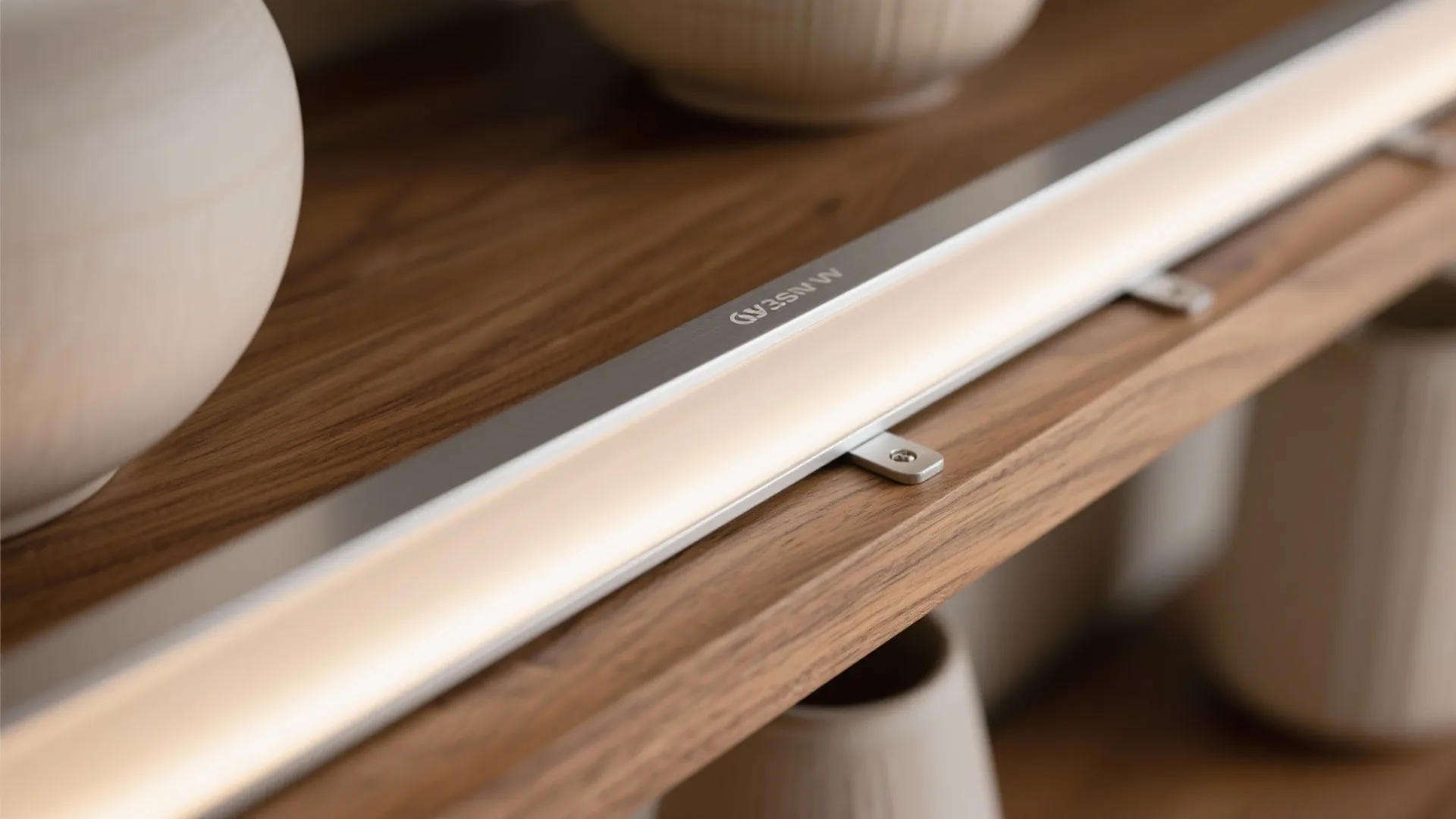 Warm Wood Accents with Hidden Lighting