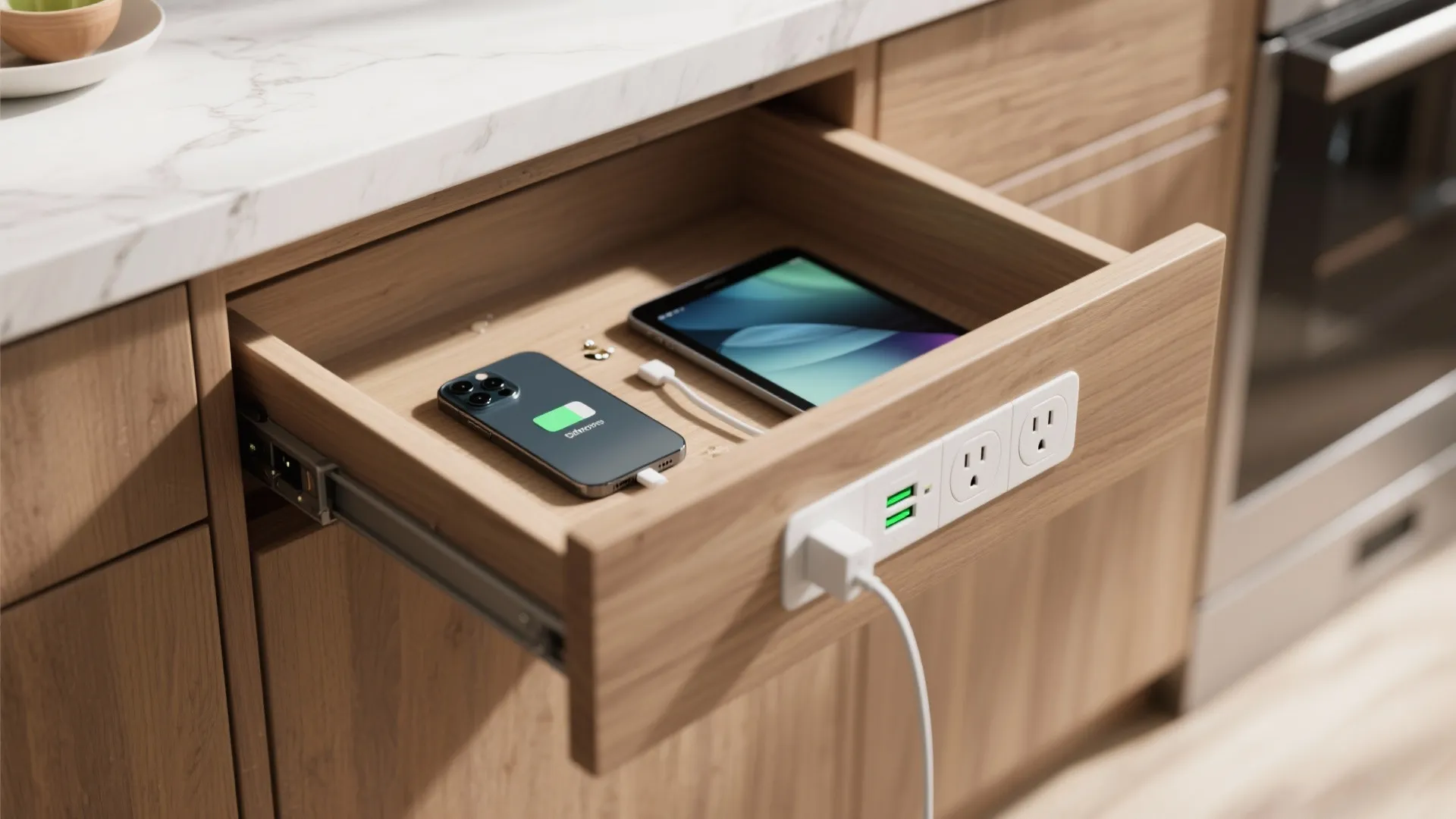 6. Hidden Charging Station