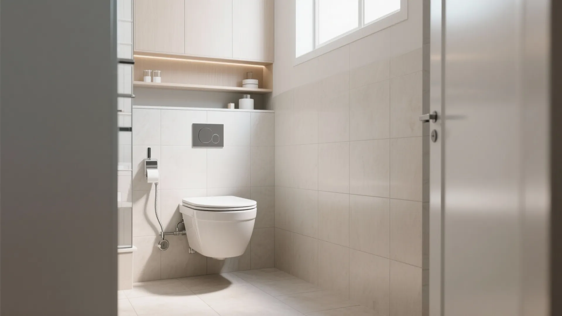 7. Hidden cistern toilet