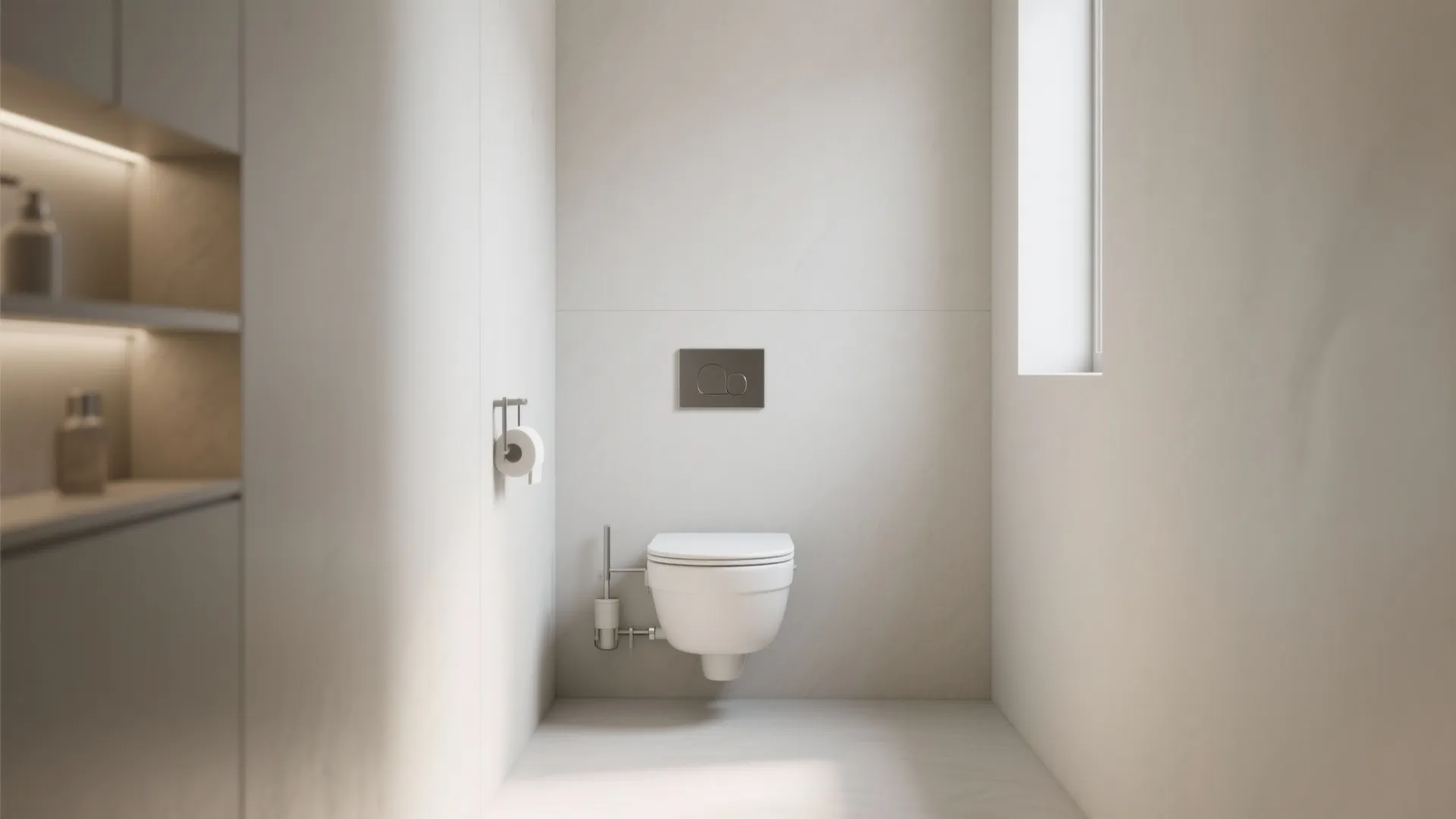 7. Hidden cistern toilet