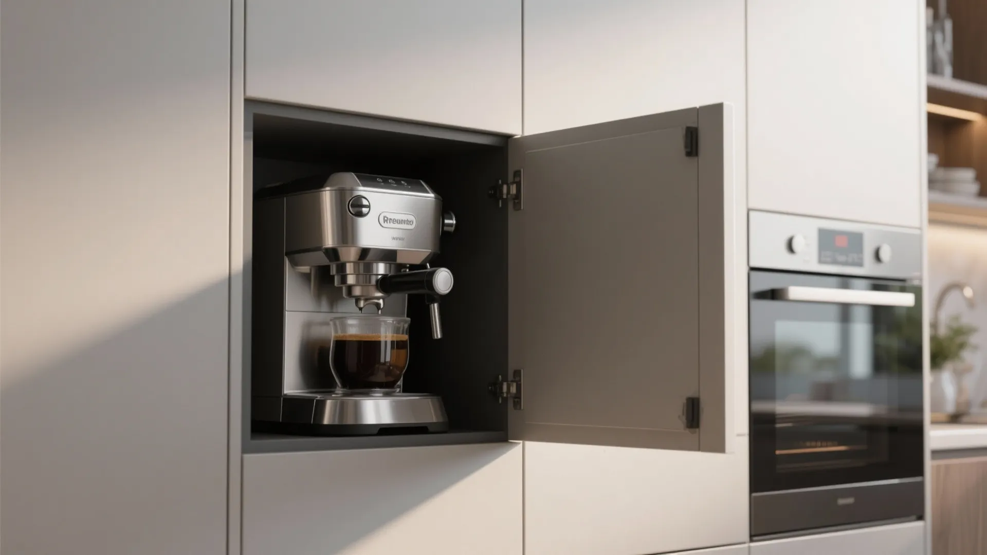 10. Hidden Appliance Garage