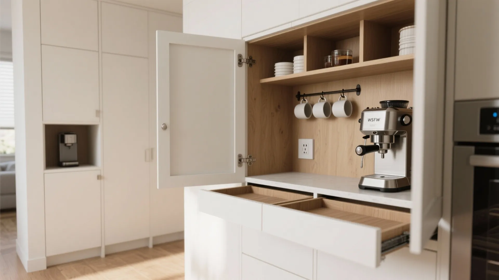5. Hidden Cupboard Coffee Bar