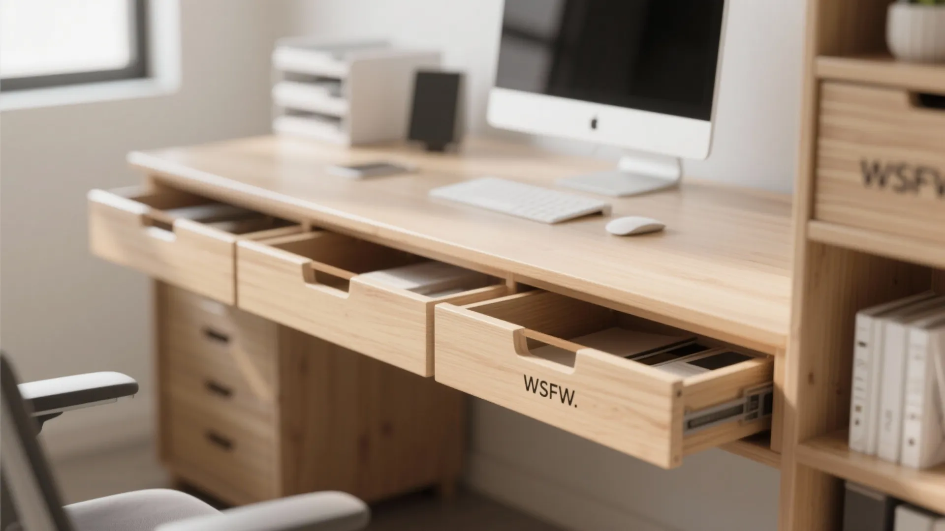 Minimalist storage with hidden compartments