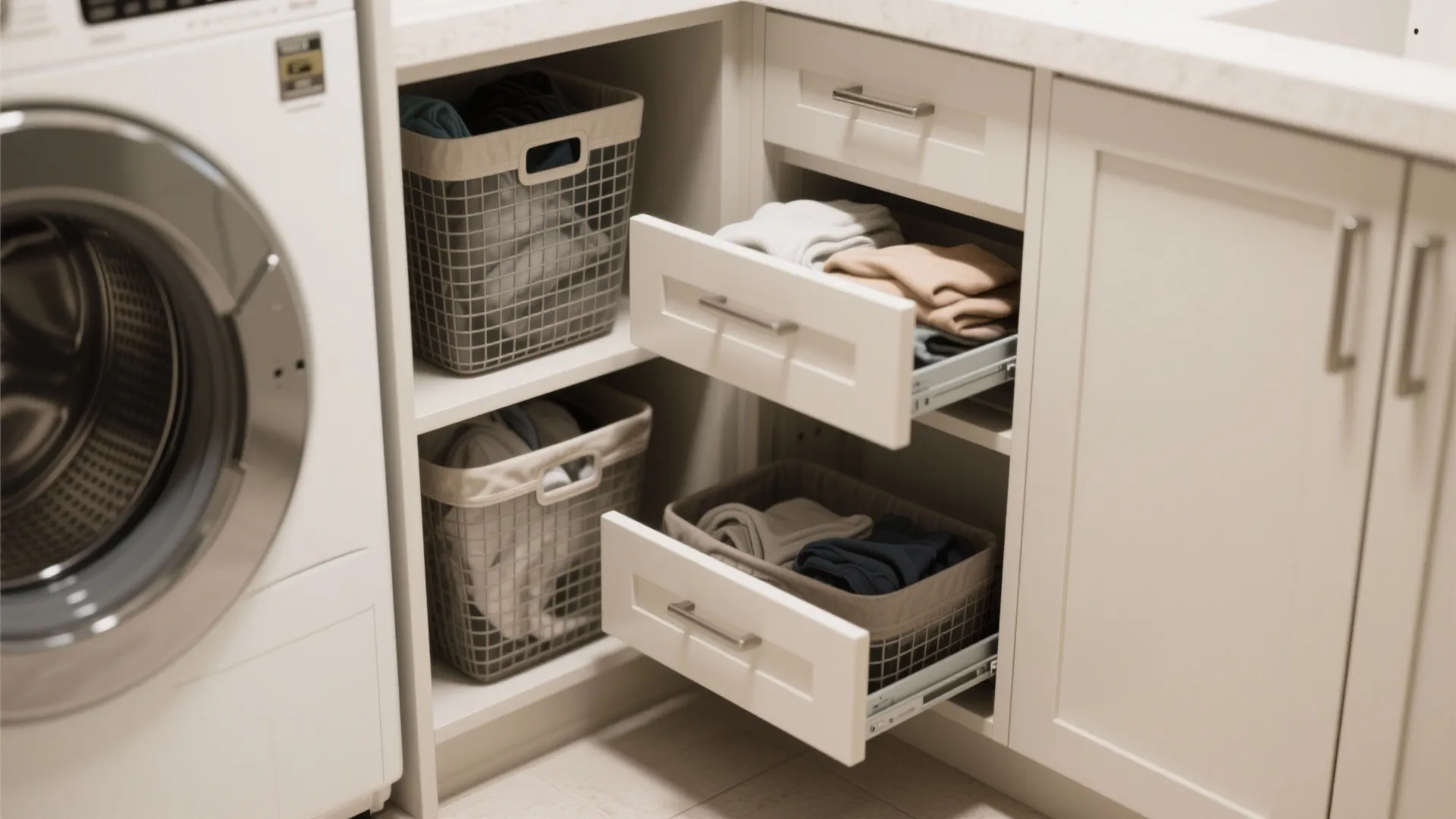 Tip 5: Hidden Hampers and Pull-Outs