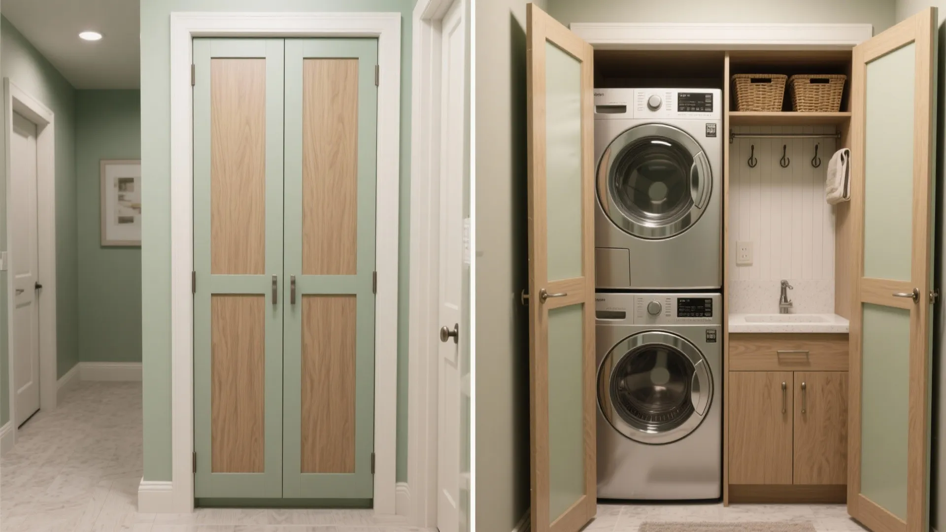 5. Hide everything behind coordinated doors