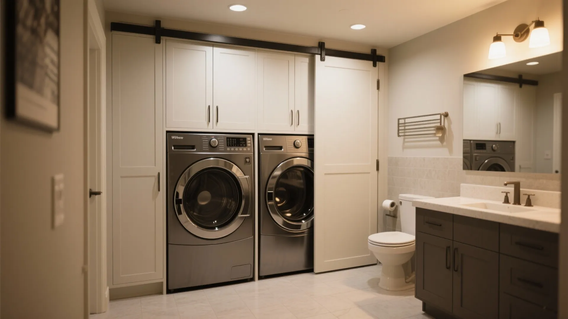 10. Blend in the Laundry Area