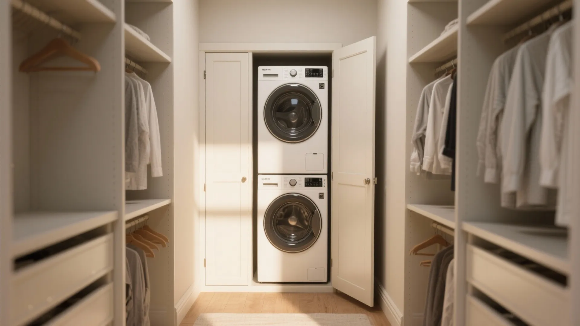 10. Hidden Laundry Nook