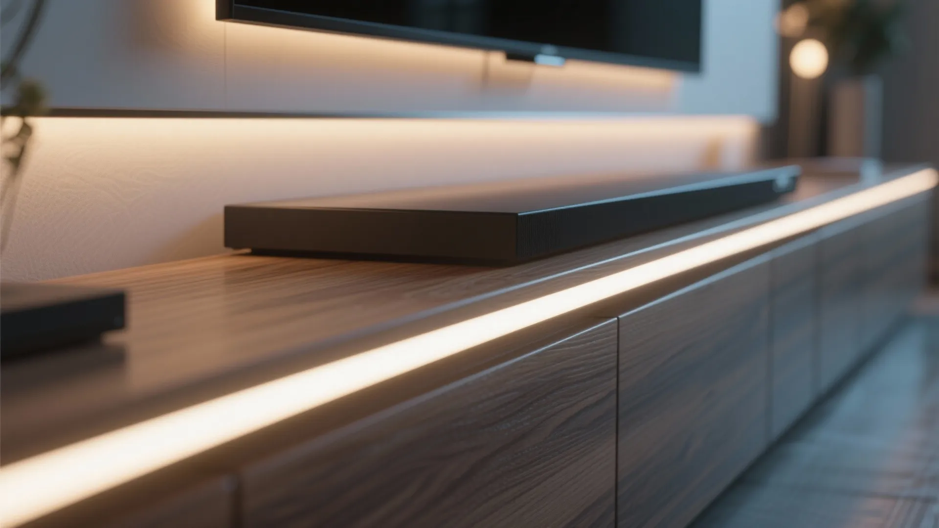 6. Hidden LED Strip Lighting