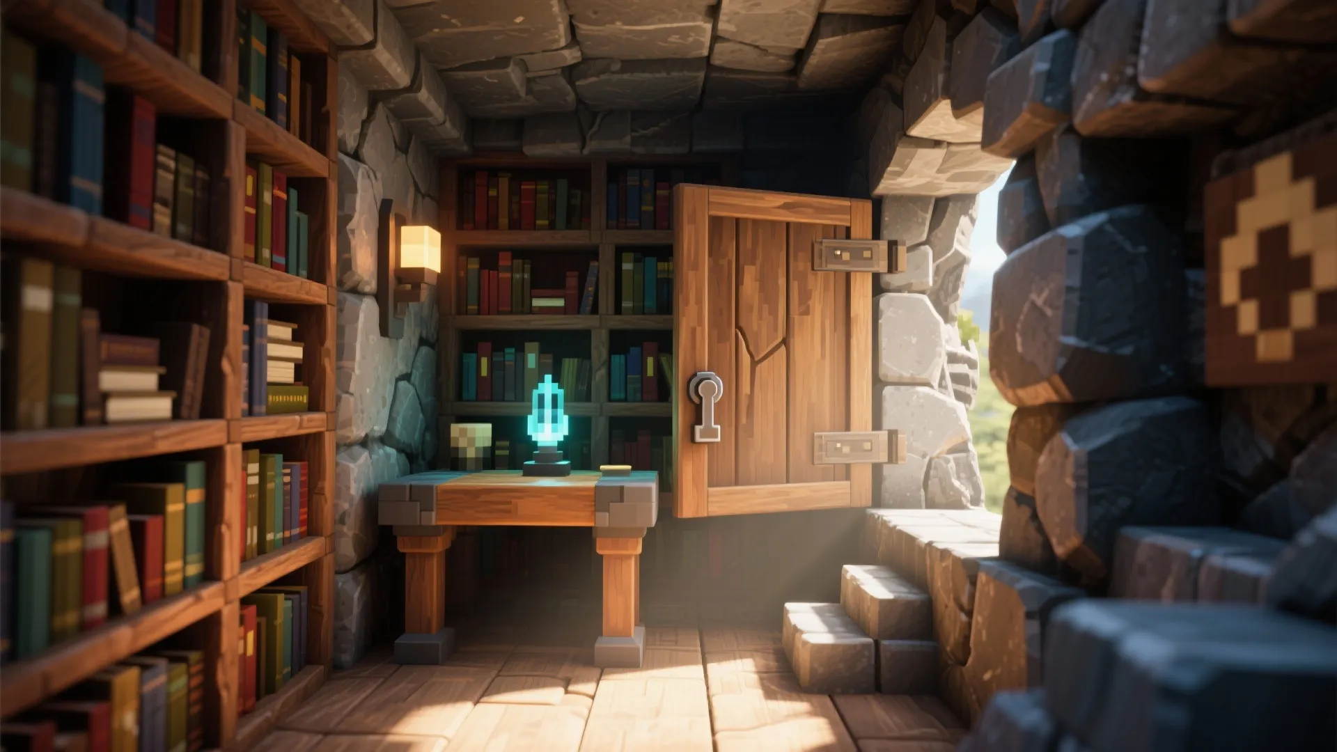 1. Hidden Library Nook