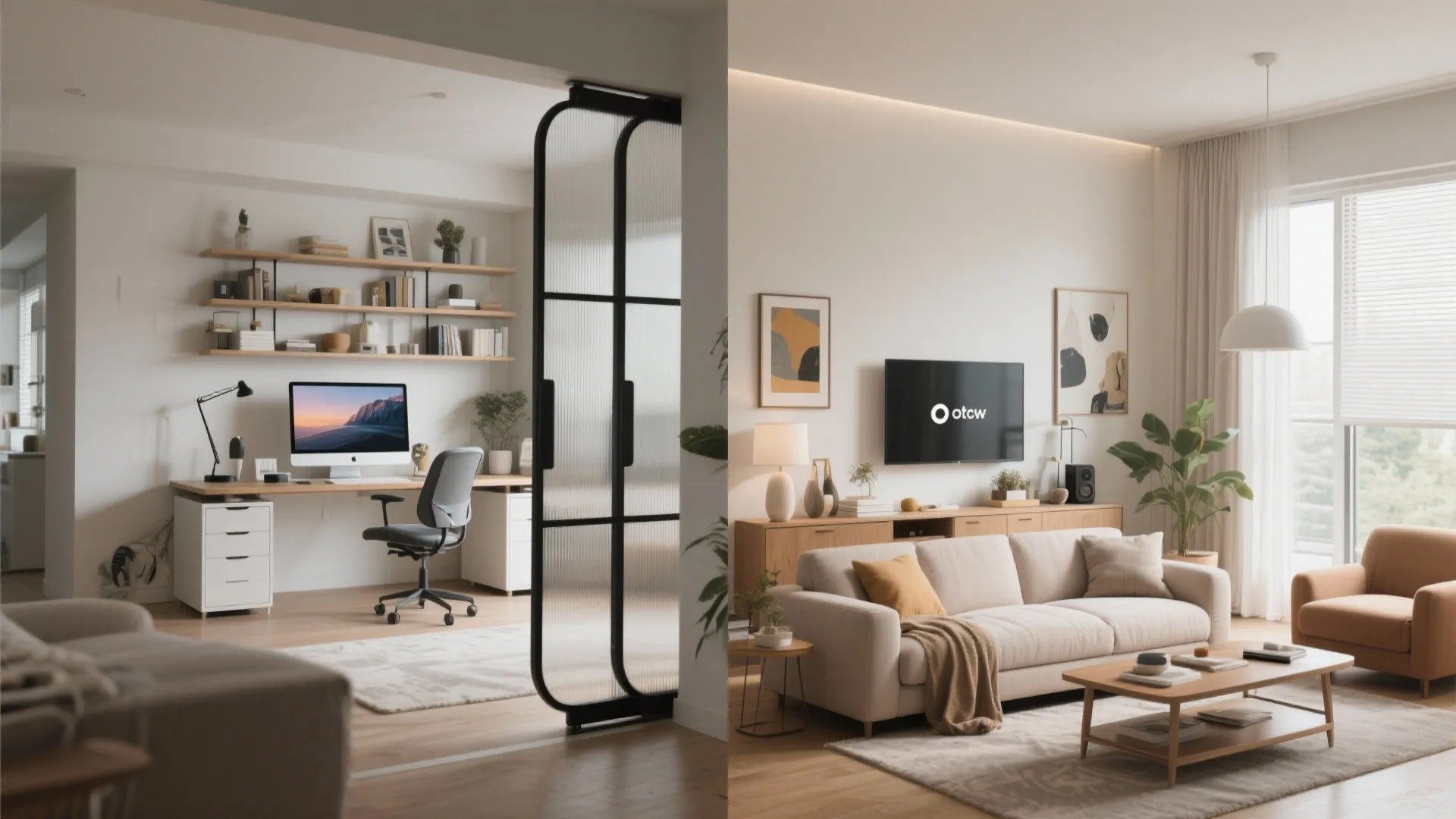 9. Hidden Monitor Storage