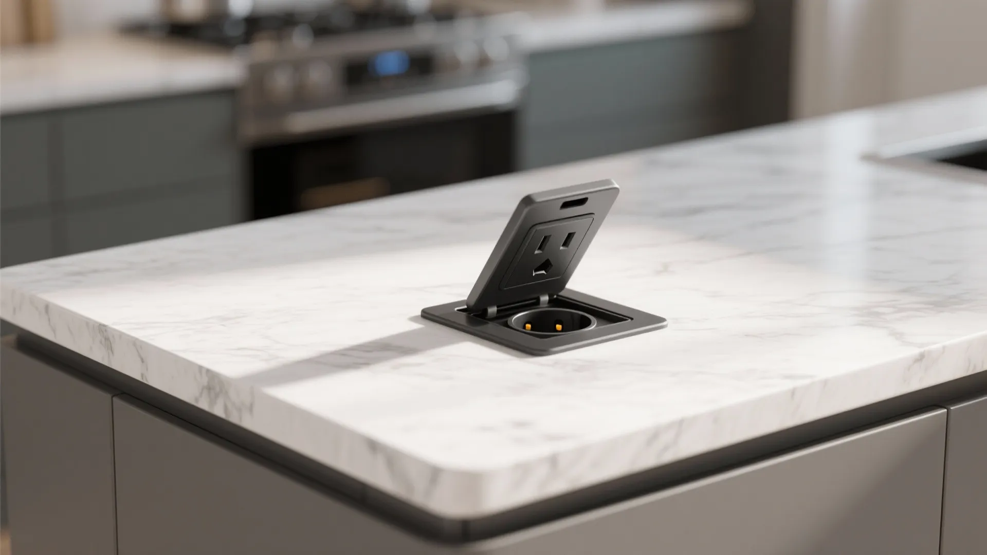 9. Hidden Power Outlets